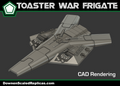 1/4105 Toaster War Frigate