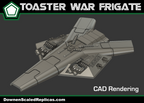 1/4105 Toaster War Frigate