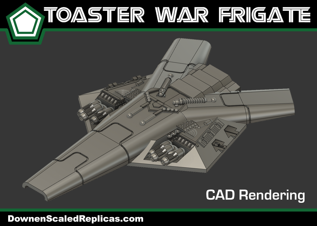 1/4105 Toaster War Frigate