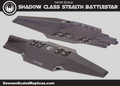 1/4105 Shadow Class Stealth Battlestar