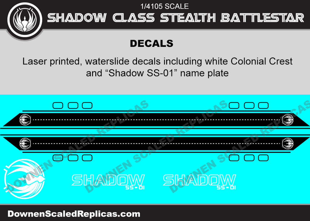 1/4105 Shadow Class Stealth Battlestar