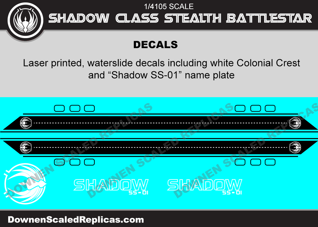 1/4105 Shadow Class Stealth Battlestar