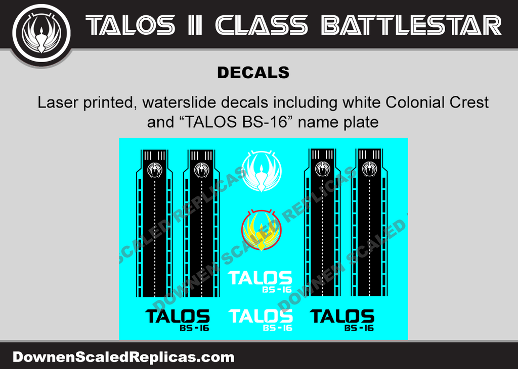 1/4105 Talos II Class Battlestar