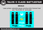 1/4105 Talos II Class Battlestar