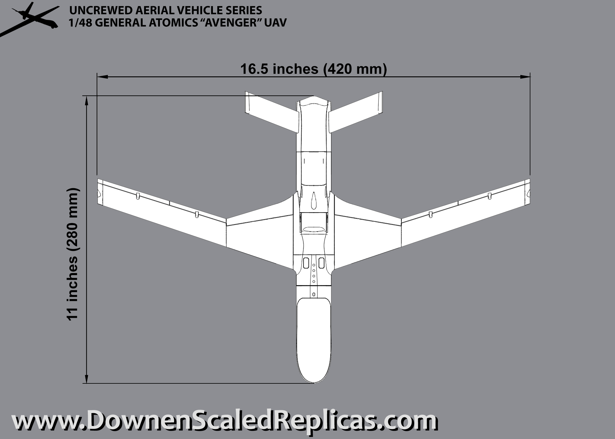1/48 General Atomics Avenger