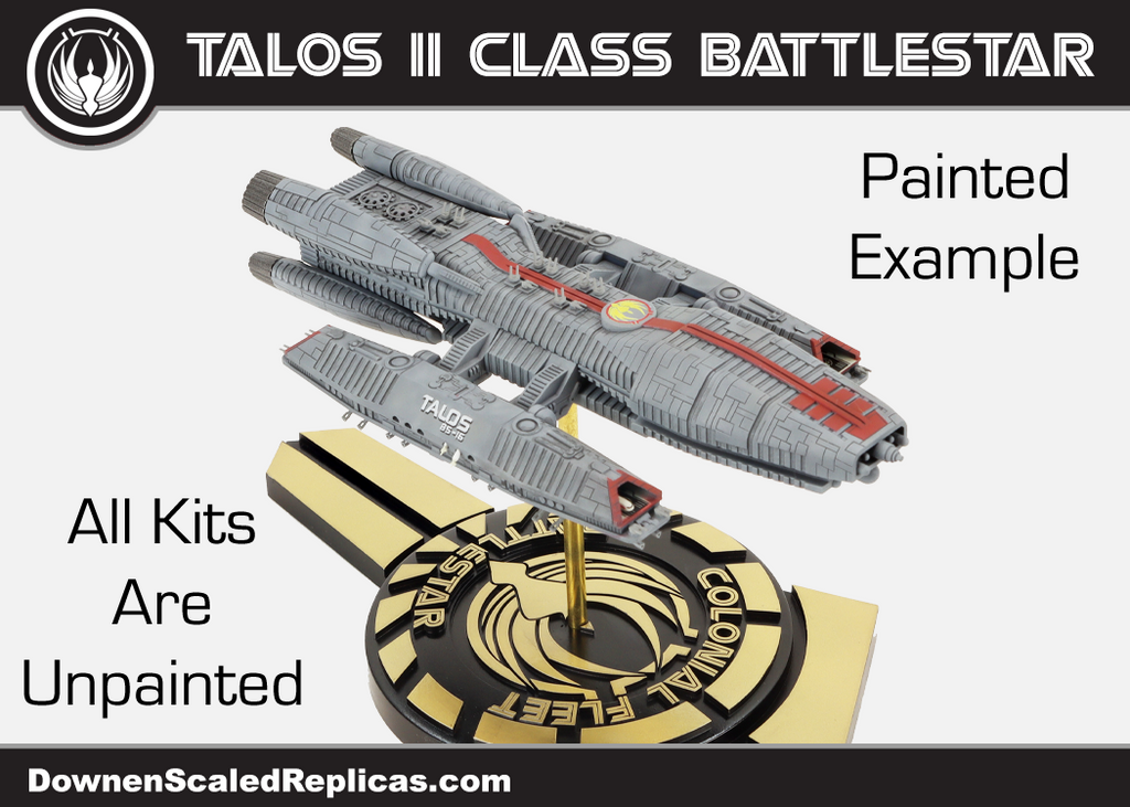 1/4105 Talos II Class Battlestar