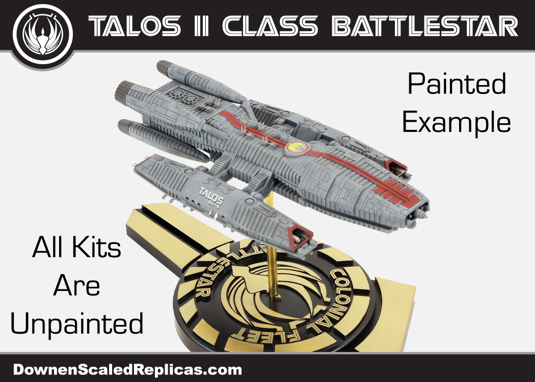 1/4105 Talos II Class Battlestar