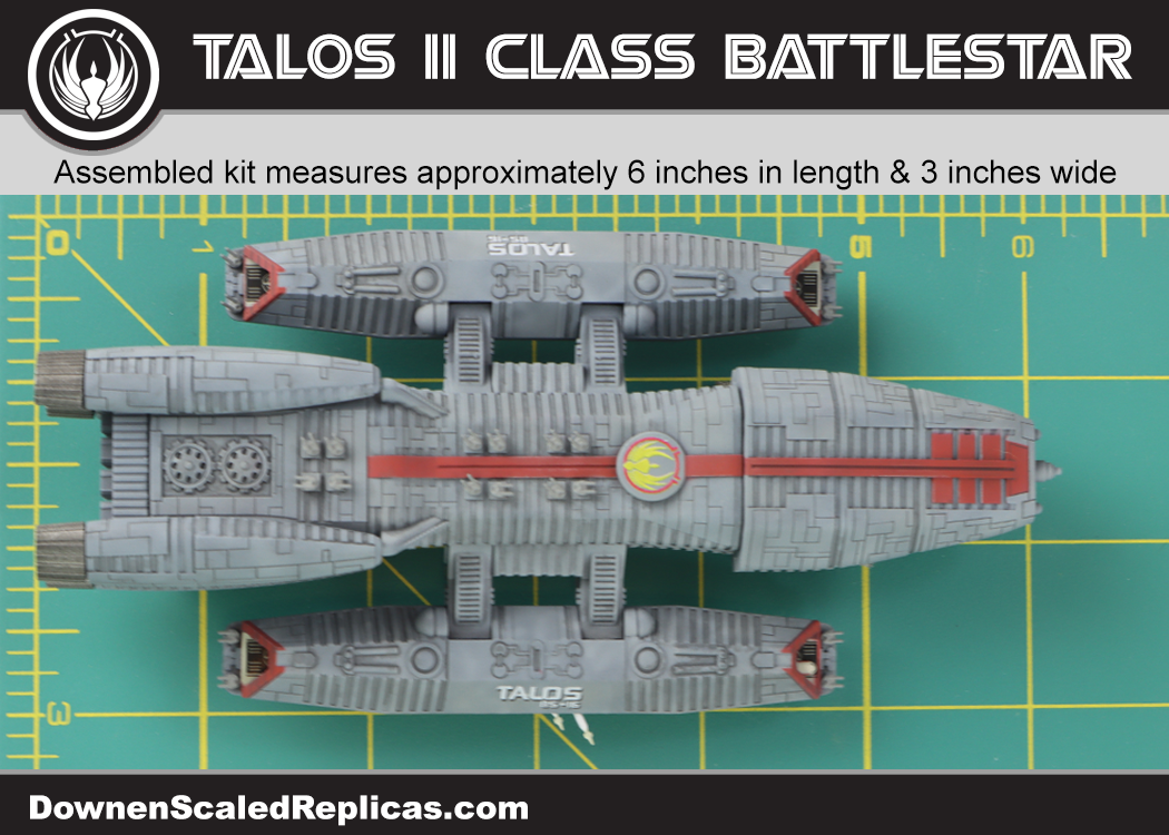 1/4105 Talos II Class Battlestar