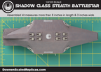1/4105 Shadow Class Stealth Battlestar