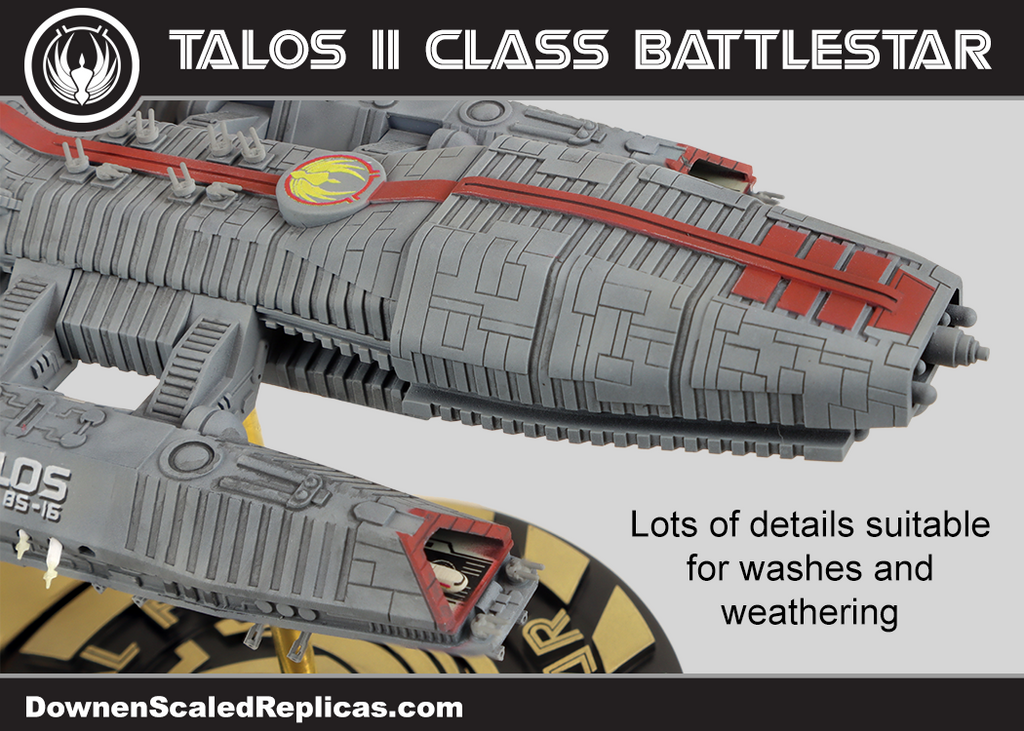1/4105 Talos II Class Battlestar