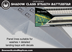 1/4105 Shadow Class Stealth Battlestar