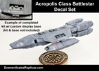 1/4105 Acropolis Class Battlestar Decals