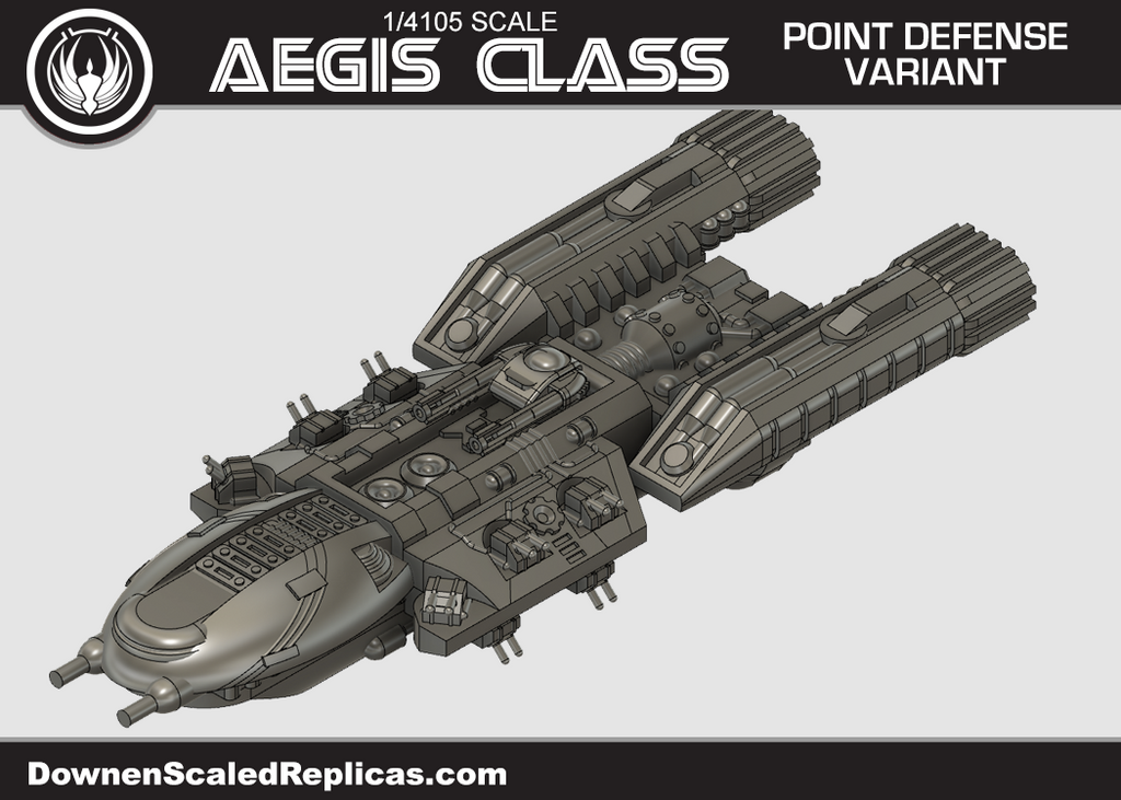 1/4105 Colonial Fleet Aegis Corvette – Point Defense