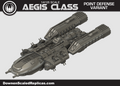 1/4105 Colonial Fleet Aegis Corvette – Point Defense