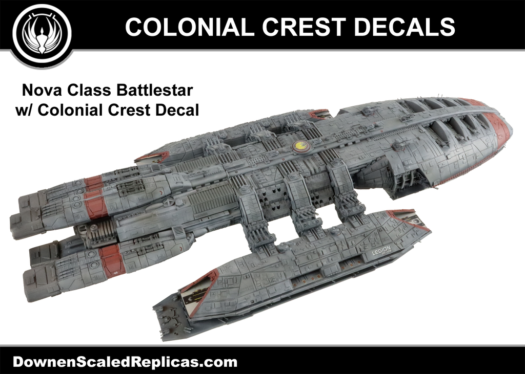 Colonial Crest Decal Set