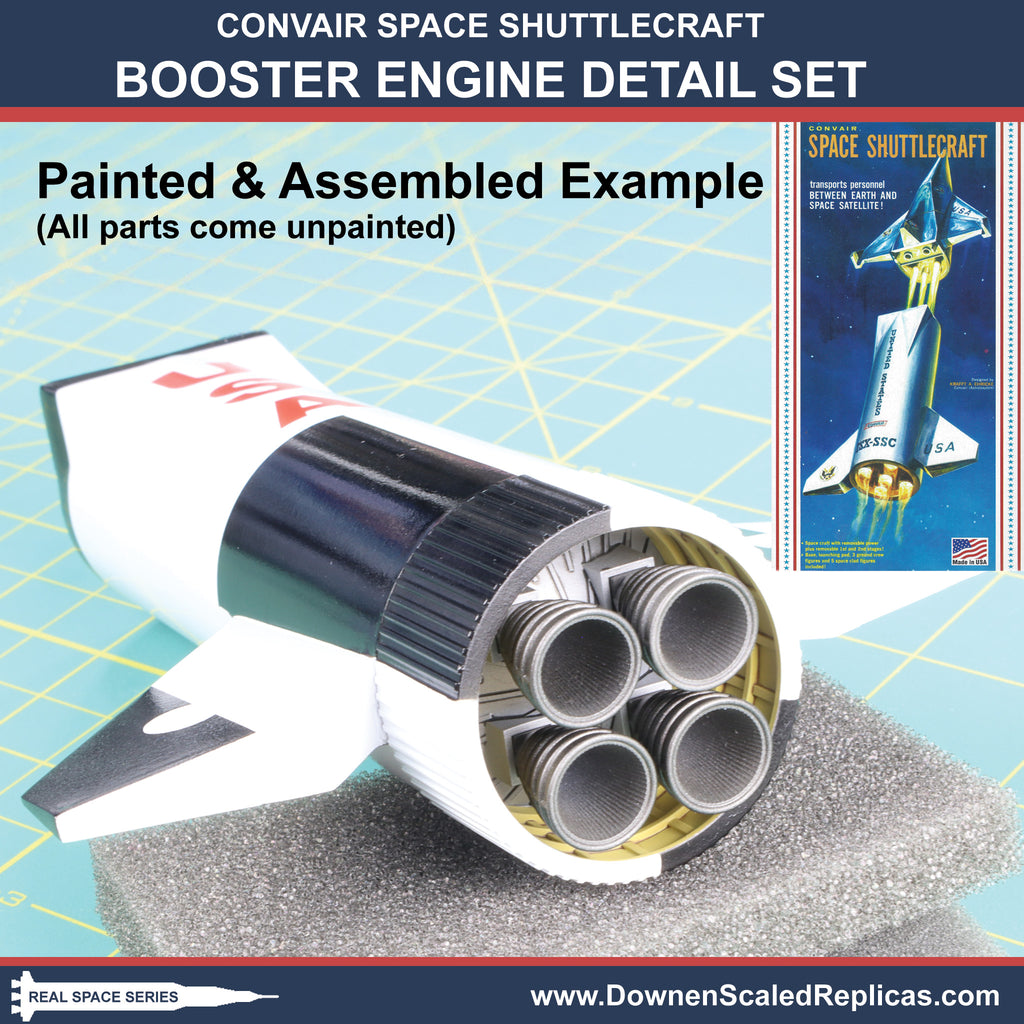 Convair Space Shuttlecraft Booster Engine Detail Set
