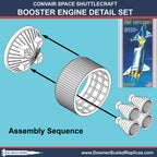 Convair Space Shuttlecraft Booster Engine Detail Set