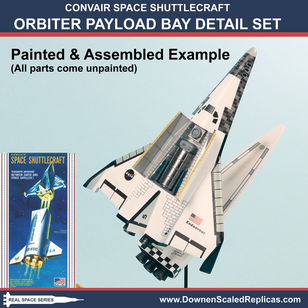 Convair Space Shuttlecraft Payload Bay Detail Set