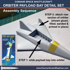 Convair Space Shuttlecraft Payload Bay Detail Set