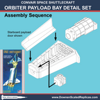 Convair Space Shuttlecraft Payload Bay Detail Set