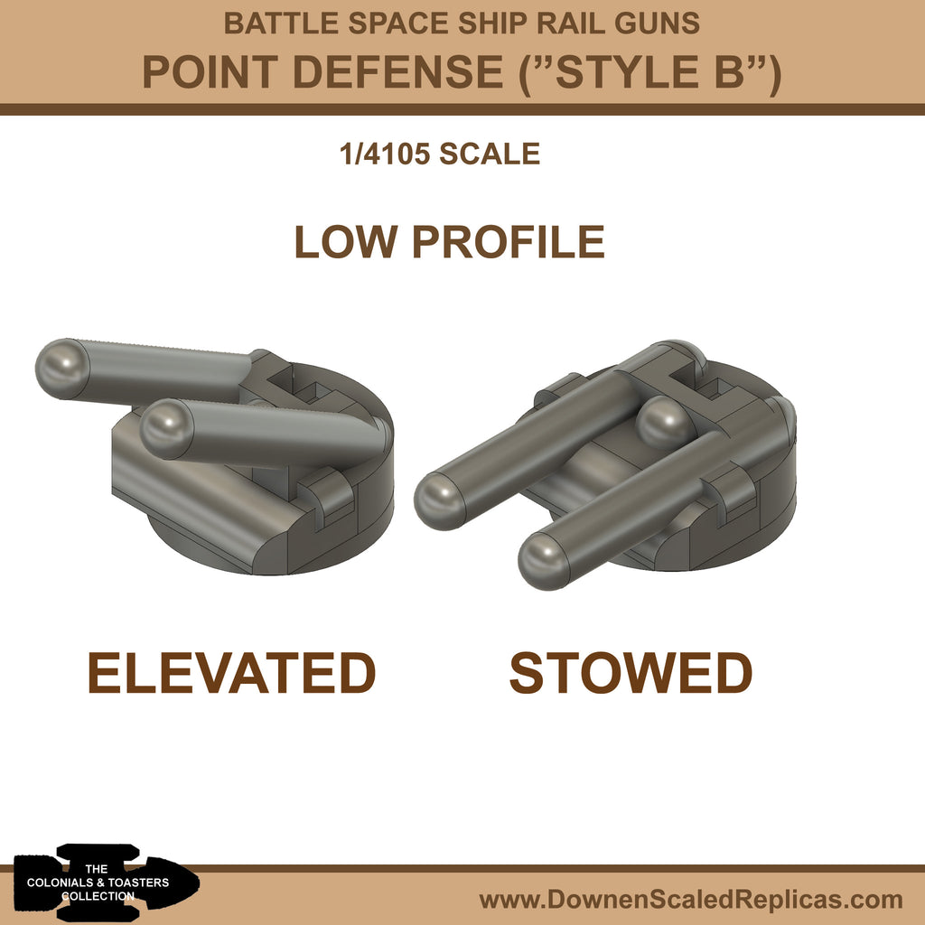 1/4105 Point Defense Guns – Style B