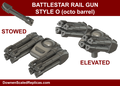 1/4105 Rail Guns - Style O Octo Mount