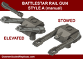 1/4105 Rail Guns - Style A (manual)